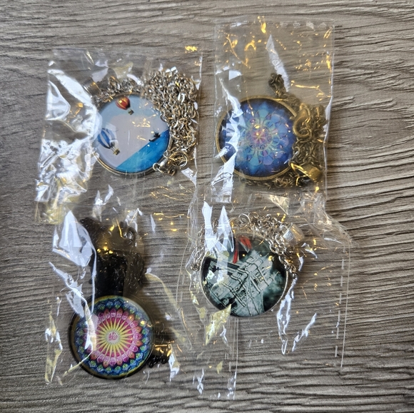 Lot of 25 Cabochon Necklaces – Perfect for Resellers & Gift-Givers - Picture 3 of 7